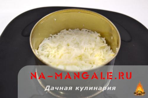 Салат с консервированной рыбой. Рецепты