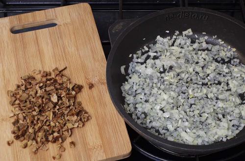 Картофельные котлеты с грибами