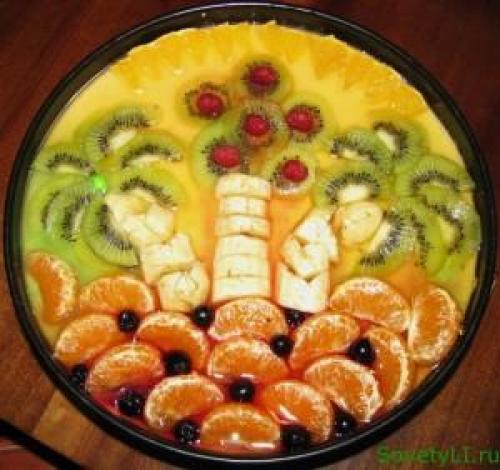 Торт с творожным суфле. Творожный торт-суфле «Фруктовая фантазия»