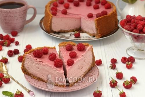 Чизкейк с малиной. Малиновый чизкейк