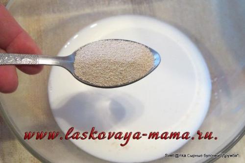 Булочки с плавленным сыром. Сырные булочки «Дружба»