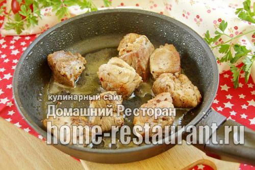 Шашлык в домашних условиях на сковороде. Шашлык на сковороде из свинины
