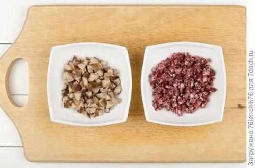 Салат Букет роз. Салат с блинами «Букет роз»