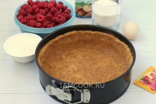 Чизкейк с малиной. Малиновый чизкейк