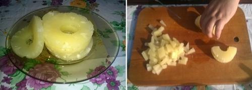 Салат Искушение с сельдереем. Легкий салат дамский каприз с ананасами и сельдереем