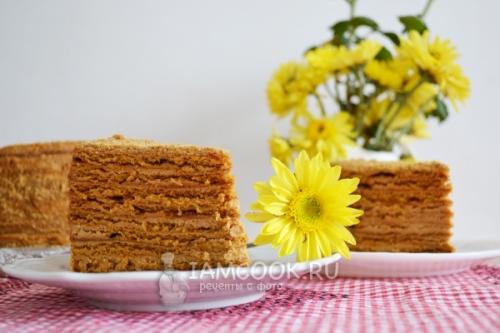 Торт медовый Рыжик. Торт-медовик «Рыжик»