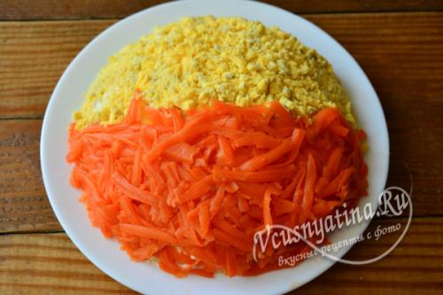 Салат Шар новогодний. Салат «Новогодний шар» из рыбной консервы