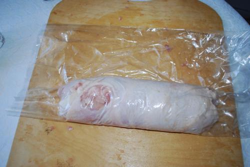 Домашний куриный рулет вместо колбасы.