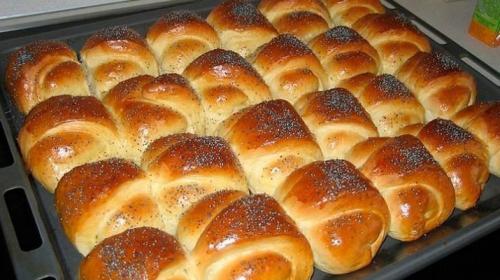 Экспресс-рогалики с посыпкой. Экспресс-рогалики