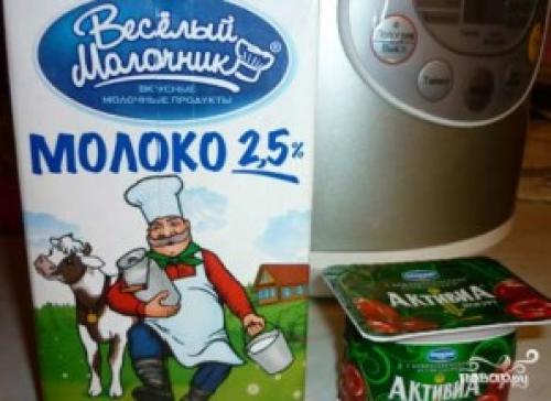 Йогурт в мультиварке. Домашний йогурт в мультиварке