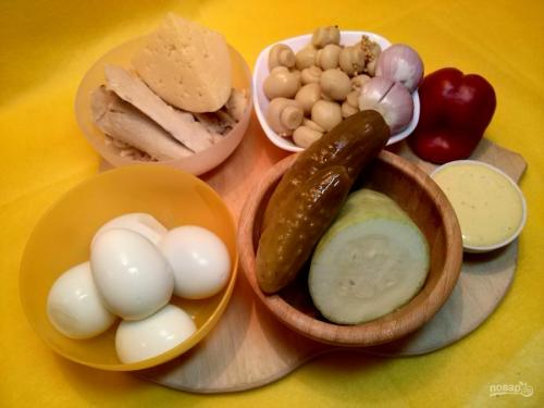 Сытый папа салат. Салат «Сытый папа»