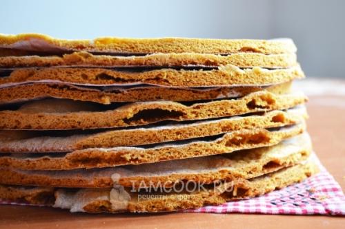 Торт медовый Рыжик. Торт-медовик «Рыжик»