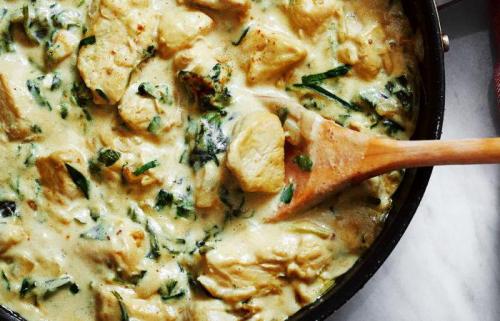 Курица со шпинатом рецепт. Курица со шпинатом: способы приготовления и их подробное описание