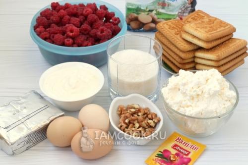 Чизкейк с малиной. Малиновый чизкейк