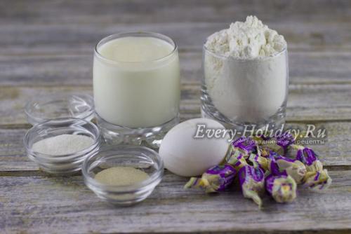 Экспресс-рогалики с карамелью и сыром. Экспресс рогалики с карамелью