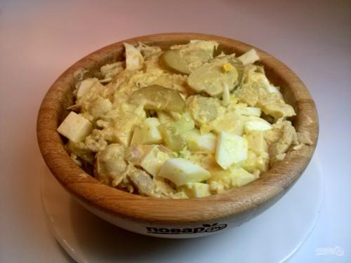 Сытый папа салат. Салат «Сытый папа»