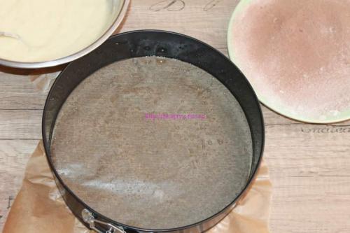 Торт со сметанным кремом. Инструкция