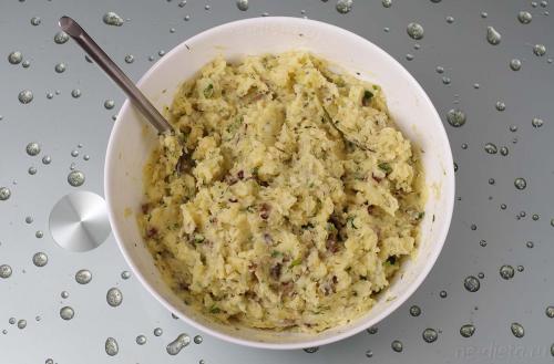 Картофельные котлеты с грибами