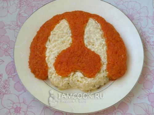 Новогодний салат собачка. Новогодний салат «Собака»