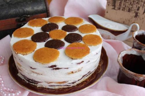 Торт со сметанным кремом. Инструкция