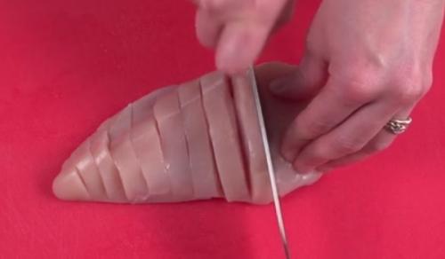 Курица со шпинатом и сыром. Куриная грудка со шпинатом