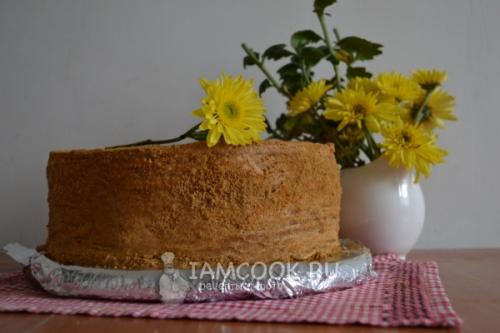 Торт медовый Рыжик. Торт-медовик «Рыжик»