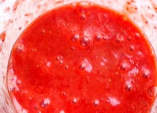 Торт-суфле с клубникой. Клубничное суфле для торта