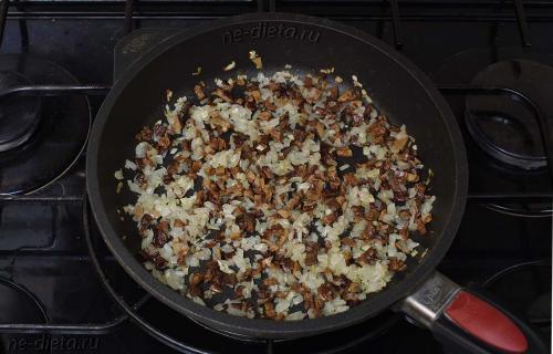 Картофельные котлеты с грибами