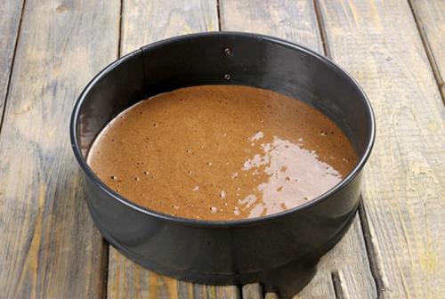 Черничный Муссовый торт с зеркальной глазурью. Способ приготовления