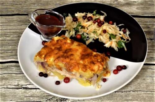 Мясо с картошкой по-французски. Мясо по-французски с картошкой в духовке – классический рецепт