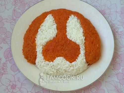 Новогодний салат собачка. Новогодний салат «Собака»