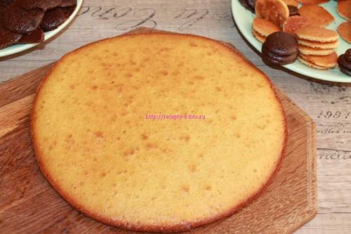 Торт со сметанным кремом. Инструкция