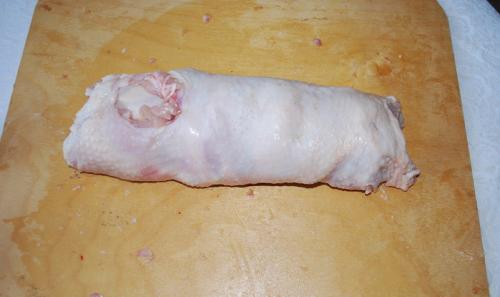 Домашний куриный рулет вместо колбасы.