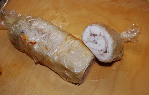 Домашний куриный рулет вместо колбасы.