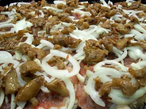 Мясо по-французски с грибами. Мясо по-французски с грибами