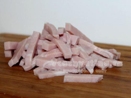 САЛАТ замечательный с корейской морковкой и ветчиной. Салат с ветчиной и корейской морковью