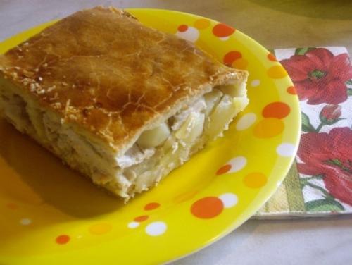 Кубите греческий пирог.