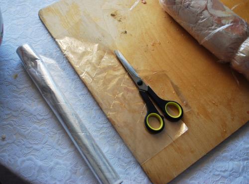 Домашний куриный рулет вместо колбасы.