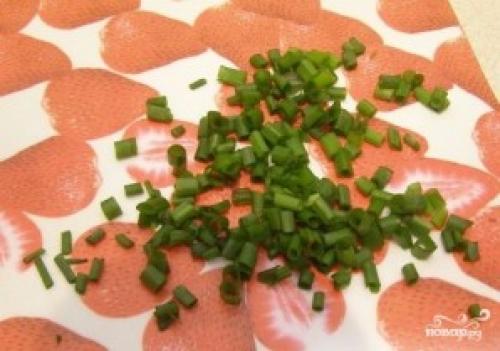 Нежный салат с кальмарами