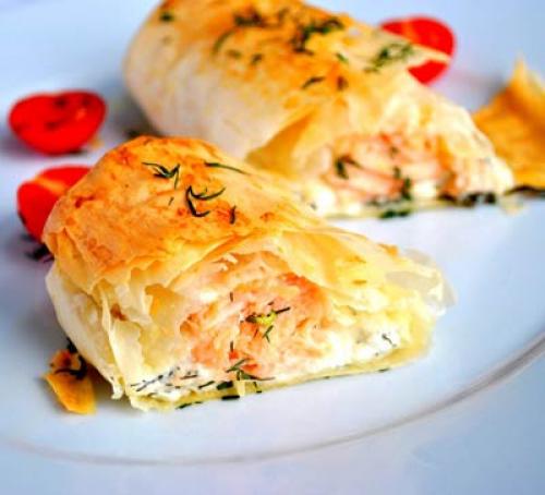 Stuffed Fish in Pastry