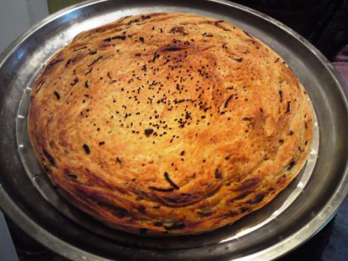 Фатир с луком. Лепешки на любой вкус. Фатир слоенный с луком