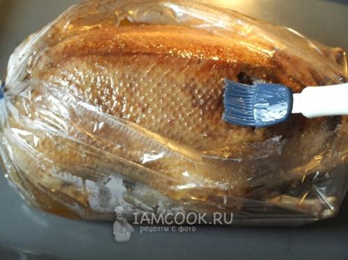 Утка фаршированная. Утка, фаршированная картофелем