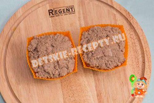 Мясное суфле для детей без яиц. Мясное суфле для детей