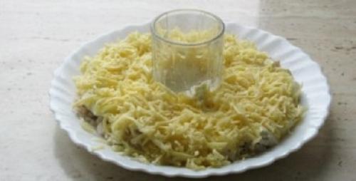 Салат Малахитовый браслет с кукурузой. Салат "Малахитовый браслет"