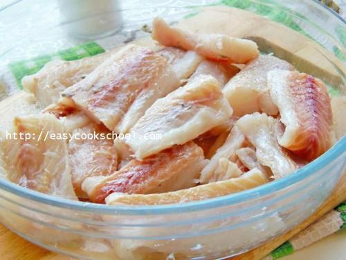 Скумбрия в пивном кляре. Рыба в пивном кляре