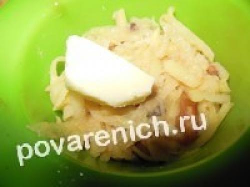 Картофельные кексы с начинкой. Картофельные кексы