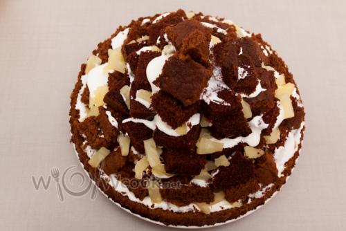 Торт с ананасами. Торт «Панчо» с ананасами, пошаговый рецепт с фото