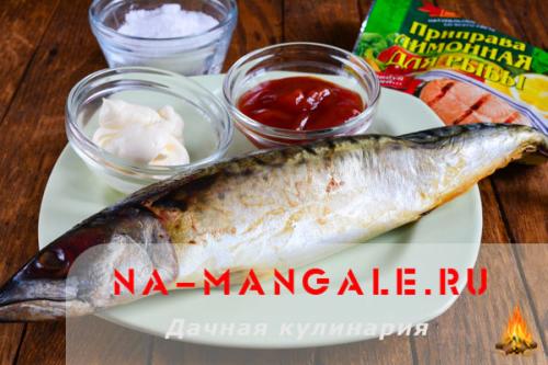 Скумбрия в духовке. Запекаем скумбрию с томатным соусом