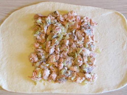 Пирог с горбушей