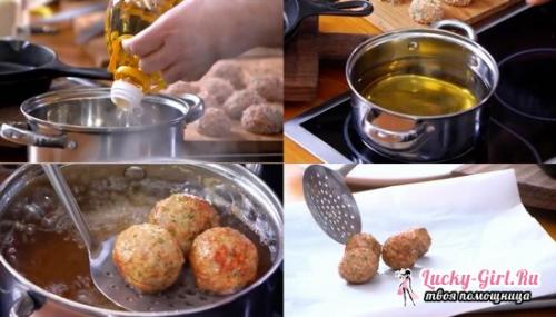 Митболы рецепт в духовке. Традиционные митболы: рецепт с фото